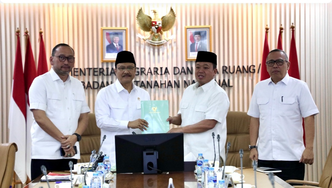 Mentri ATR/BPN Dukung Rencana Pembangunan Sekolah Rakyat oleh Presiden