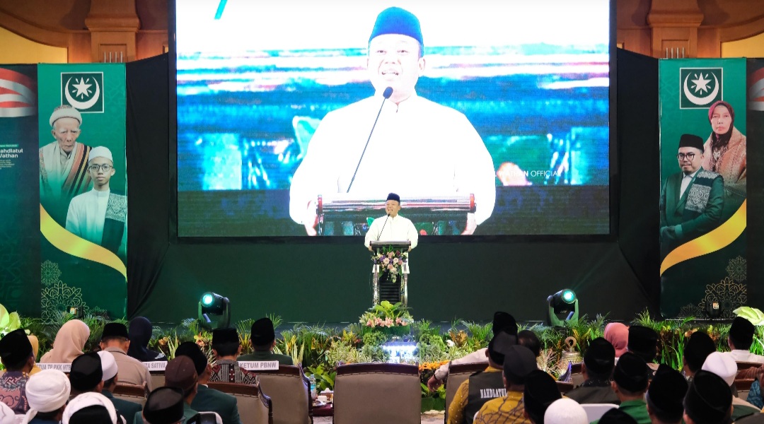 Menteri Nusron Canangkan Tanah Eks HGU Dikelola Jemaah saat Hari Jadi Nahdatul Wathan