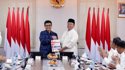 Menteri Nusron Terima Laporan Hasil Pemeriksaan BPK