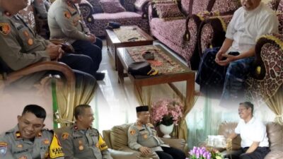 Kapolres Buton Sambangi Kediaman Ketua MUI dan Ketua FKUB Kab. Buton