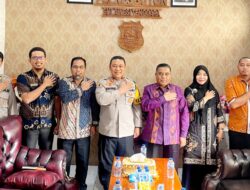 Kepala BPN Buton Kunjungi Kapolres Buton yang Baru