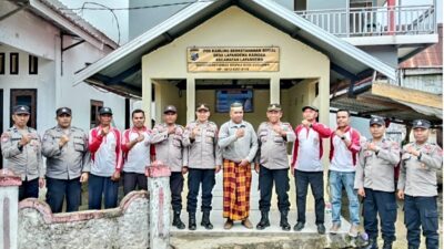 Hidupkan Poskamling, Polres Buton Gelar Lomba Pos Kamling