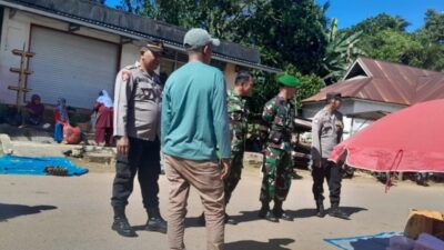 Polsek Lapandewa Bersama Koramil 1413-09 Lakukan Patroli Gabungan