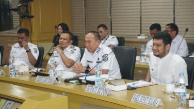 Bupati Alvin RDP dengan DPD RI, Singgung Pemanfaatan Aspal Buton