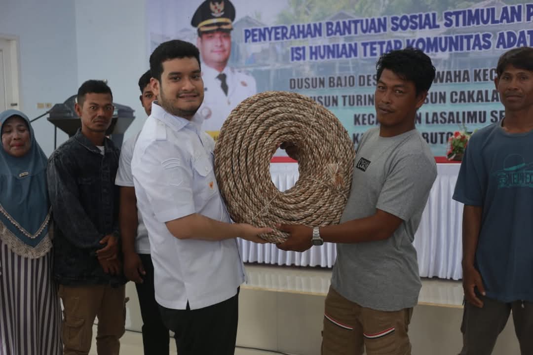 Komunitas Adat Terpencil di Buton Dapat Bantuan