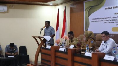 Perkuat Sinergitas Pengawasan Orang Asing, Imigrasi Wakatobi Gelar Rapat TIMPORA