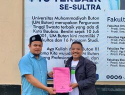 Wajah Baru Hizwan Nawawi : Siap Kembangkan Potensi Kader IMM Kota Baubau