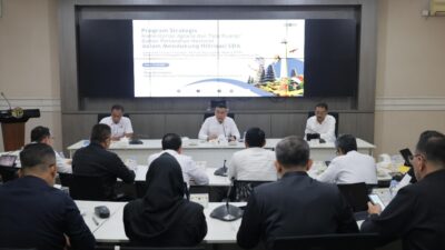 Wamen ATR/Waka BPN Terima Kunjungan P3N LEMHANNAS RI,