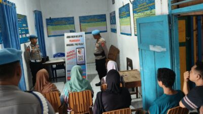 Propam Polres Buton Gelar Sosialisasikan WA Yanduan