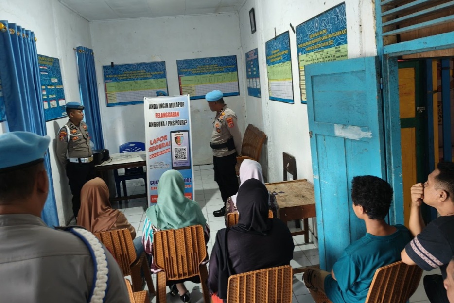Propam Polres Buton Gelar Sosialisasikan WA Yanduan