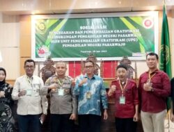 Pengadilan Negeri Pasarwajo Gelar Sosialisasi Pencegahan dan Pengendalian Gratifikasi