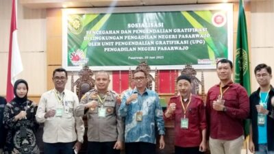 Pengadilan Negeri Pasarwajo Gelar Sosialisasi Pencegahan dan Pengendalian Gratifikasi