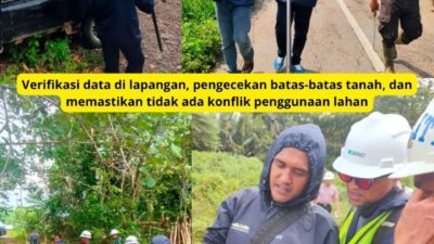 PTP, Kantah Buton Tinjau Perusahaan Aspal di Lasalimu