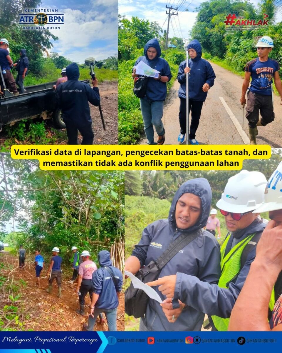 PTP, Kantah Buton Tinjau Perusahaan Aspal di Lasalimu