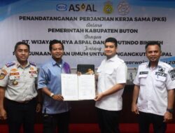 Pemkab Buton dan Perusahaan Tambang Teken MoU Penggunaan Jalan