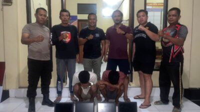 Curi Laptop milik Sekolah Dua Warga Ditangkap Polisi