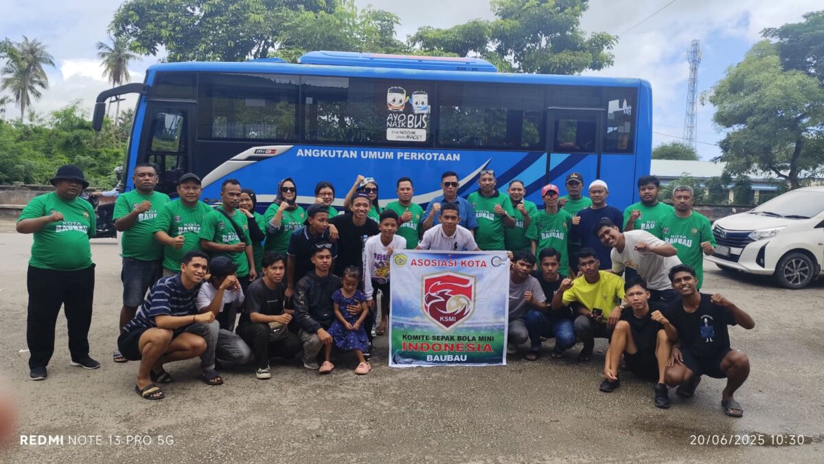 Kontingen Baubau Berlaga di event KSMI CUP 1 se - Sultra
