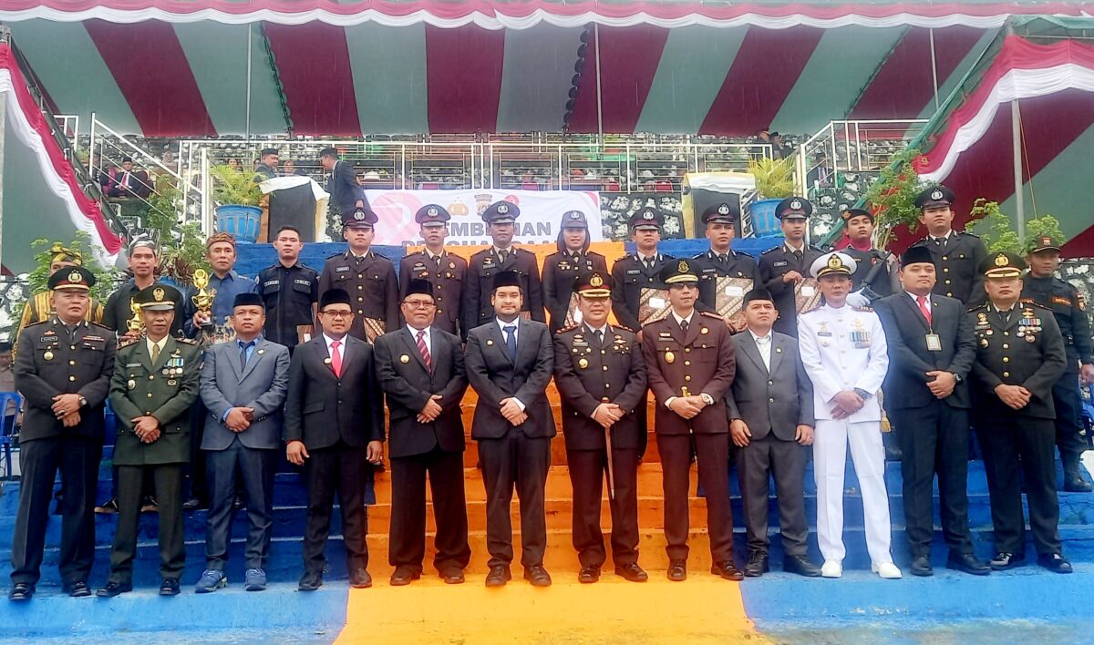 Upacara HUT Bhayangkara Ke-79, Kapolres: " Polri Mitra Pembangunan dan Penggerak Perubahan Sosial Ditengah Masyarakat "