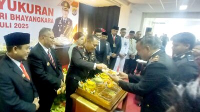 Syukuran HUT Bhayangkara ke 79, Kapolres Minta Anggota Hadir Mengayomi Masyarakat