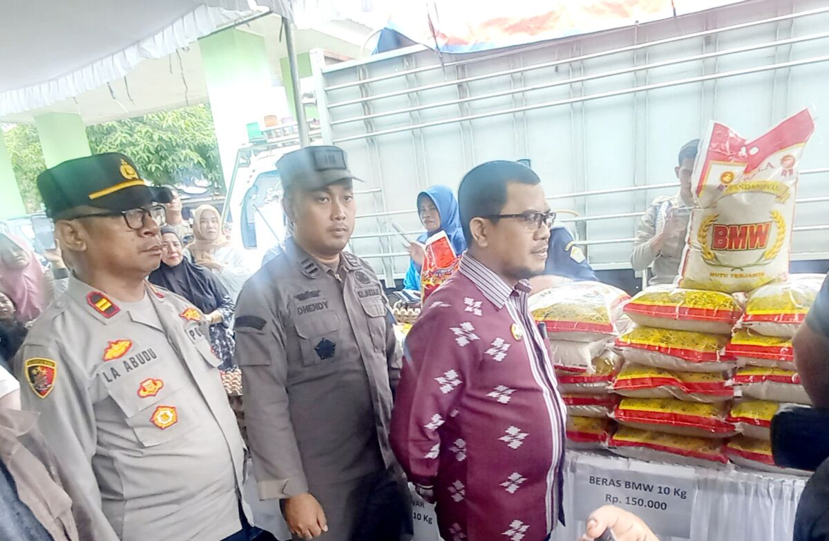 Tekan Inflasi, Pemprov Sultra dan Pemkab Buton Gelar Gerakan Pangan Murah