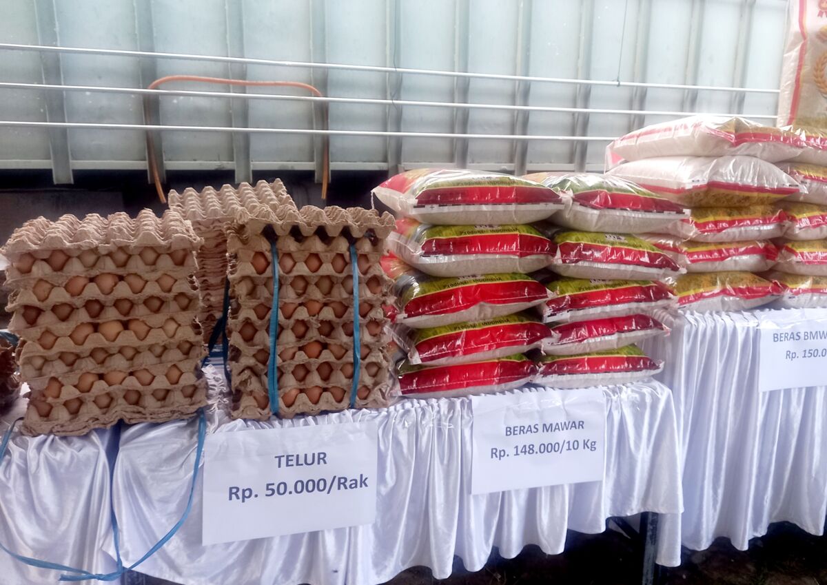 Tekan Inflasi, Pemprov Sultra dan Pemkab Buton Gelar Gerakan Pangan Murah