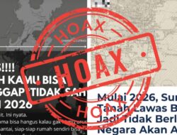 Kementerian ATR/BPN Bantah Isu 2026 Tanah Tak Bersertipikat Diambil Negara