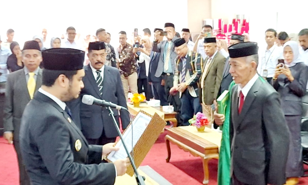 Bupati Buton Lantik La Ode Syamsuddin jadi Pejabat Sekda Buton
