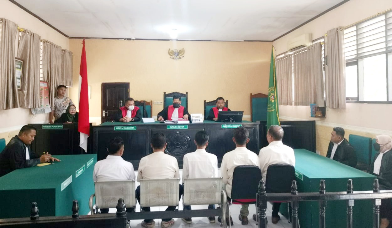 Lima Tersangka Kasus Gedung Ekspo Buton Divonis Penjara