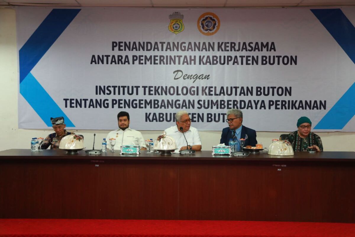 Pemkab Buton Teken MoU dengan ITK