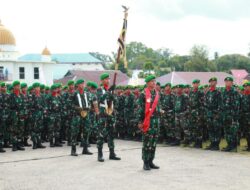 Yonif TP 823/Raja Wakaka Resmi Bertugas di Wilayah Buton