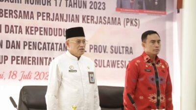 Sekda Sultra Buka Sosialisasi Permendagri Nomor 17