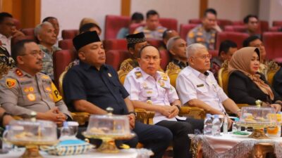Gubernur Sultra Saksikan Peluncuran Logo dan Tema HUT ke-80 RI