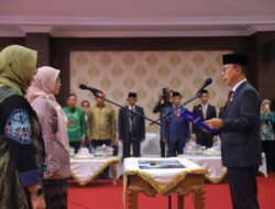 Gubernur Sultra Kukuhkan Arinta Andi Sumangerukka sebagai Bunda PAUD