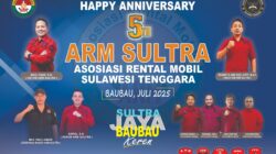 Baubau Tuan Rumah HUT ARM Sultra ke-5