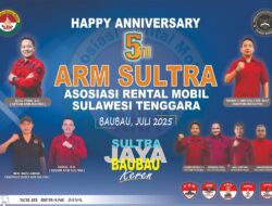 Baubau Tuan Rumah HUT ARM Sultra ke-5