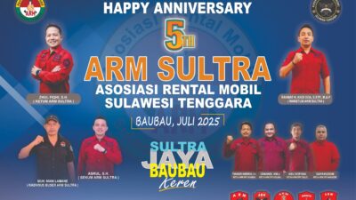 Baubau Tuan Rumah HUT ARM Sultra ke-5