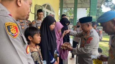 Peringati 1 Muharram 1447 H, Kapolres Buton Santuni Anak Yatim