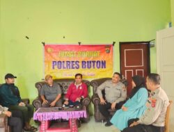 Sat Binmas Polres Buton Gelar Jumat Curhat