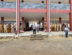 Pimpin Upacara di SMA N 1 Pasarwajo, Kapolres Imbau Siswa Jahui Narkoba