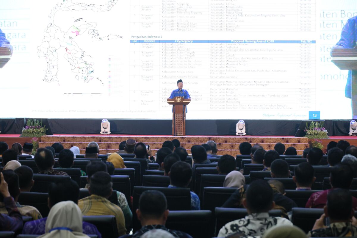 Menteri Nusron Ajak Kepala Daerah Se-Sulawesi untuk Revisi RTRW dan RDTR