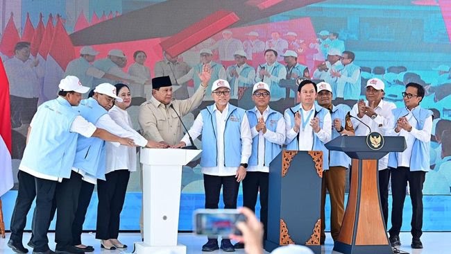 Prabowo Resmi Luncurkan 80 Ribu Koperasi Desa Merah Putih