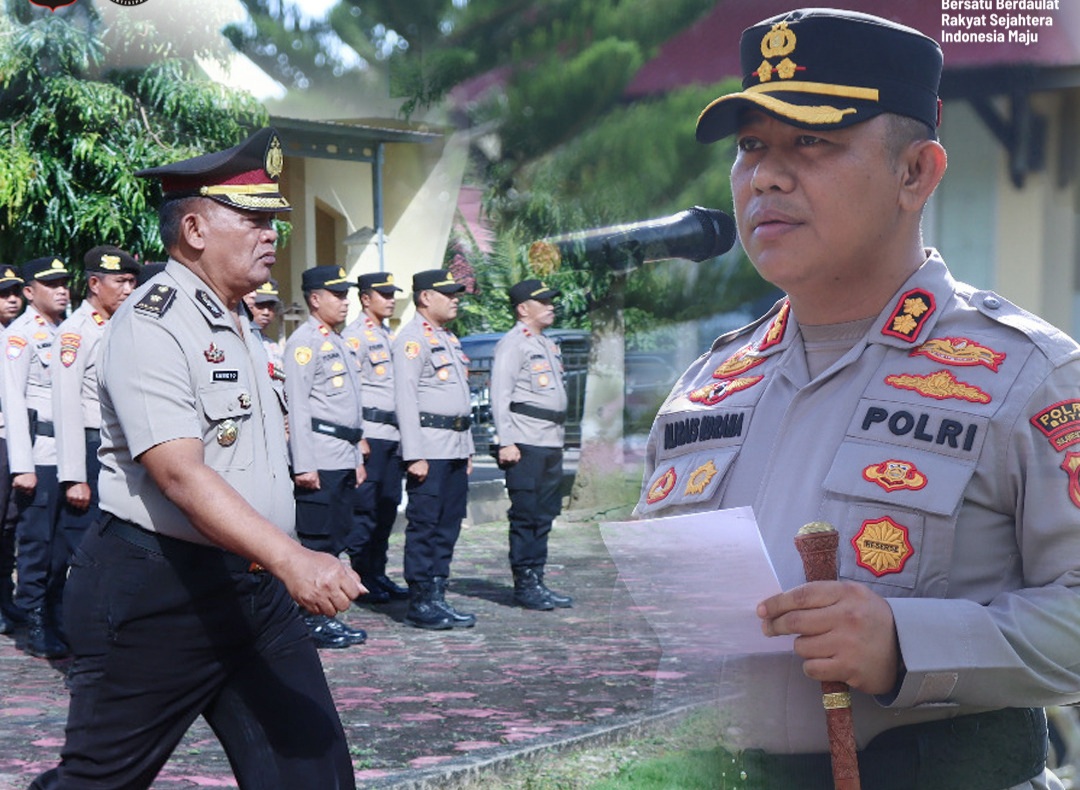 Kasi Humas Polres Buton Naik Pangkat Kompol