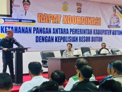 Galang Desa untuk Tanam Jagung: Polres Buton Bersama Pemda Gelar Rakor Ketahanan Pangan