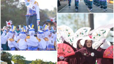 Ratusan Barisan GJI Meriahkan HUT RI Ke-80 di Buton