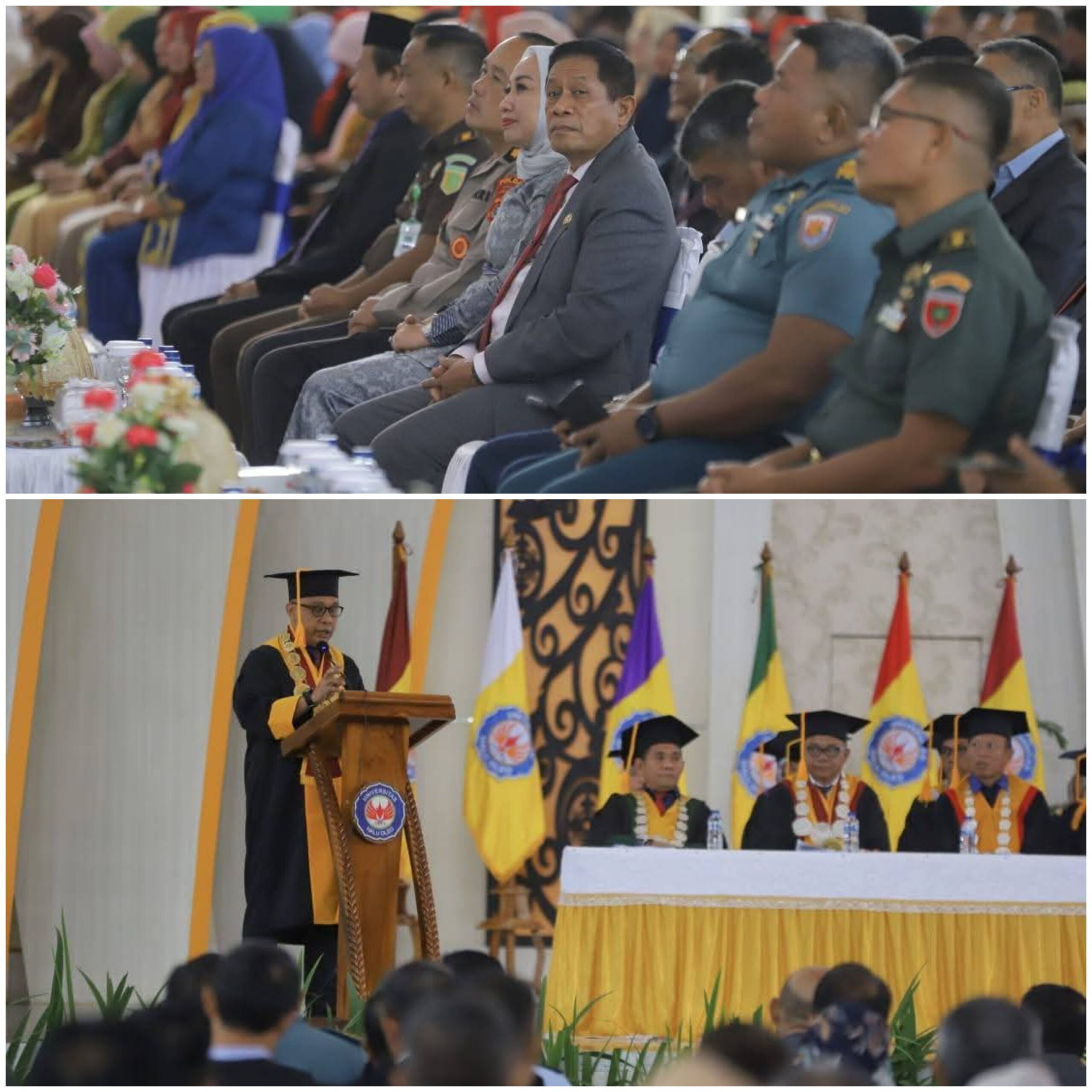 Wagub Sultra Hadiri Rapat Senat Luar Biasa Dies Natalis ke-44 Universitas Halu Oleo