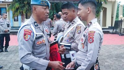 Propam Polres Buton Gelar Gaktibplin