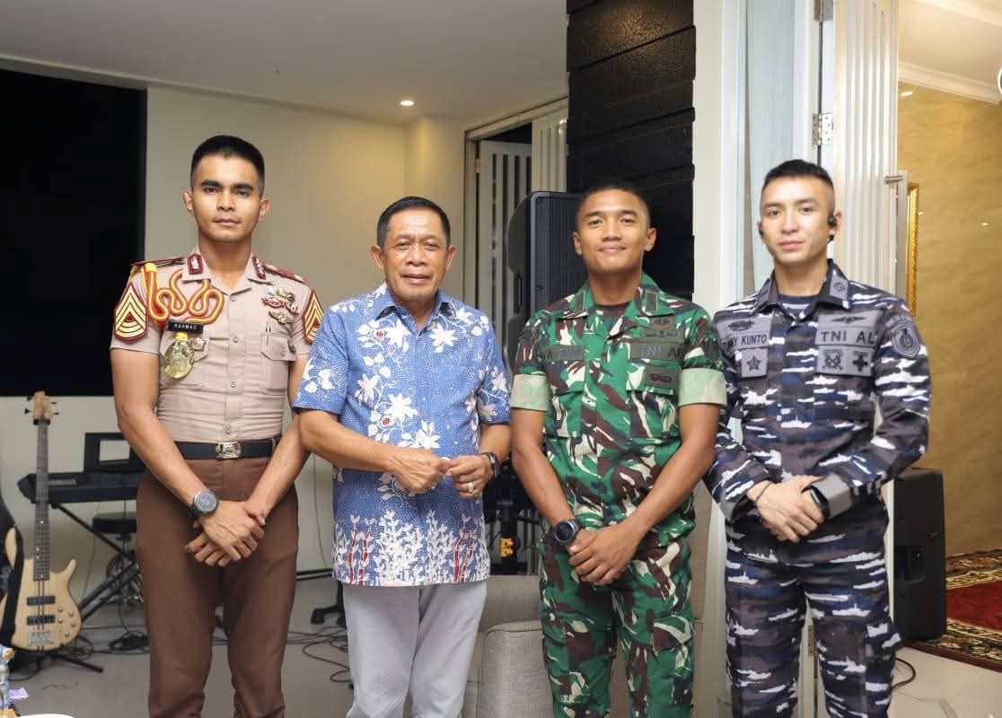 Wagub Sultra Hadiri Selamatan Pelantikan Praspa TNI-Polri 2025 Dafa Gama