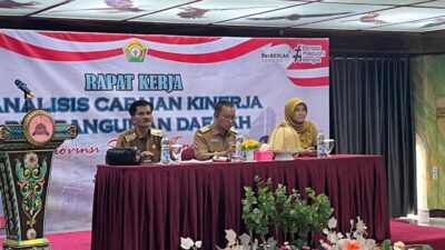 Staf Ahli Gubernur Sultra Buka Rapat Analisis Capaian Kinerja Pembangunan Daerah Tahun 2025