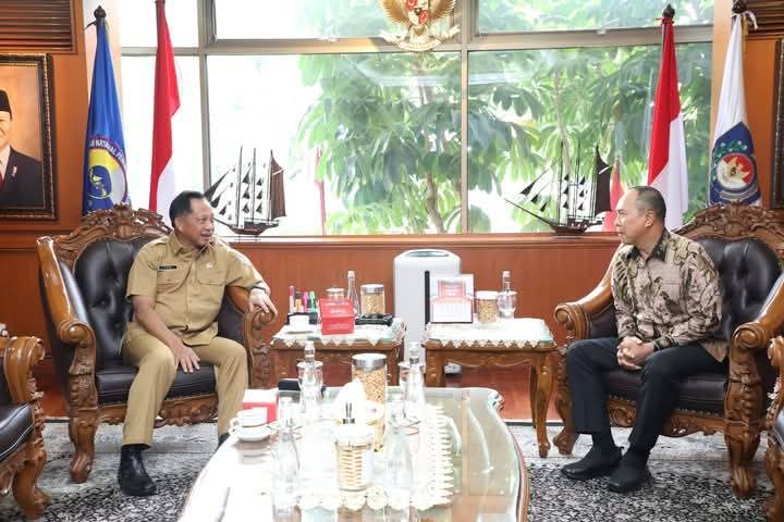 Gubernur Sultra Audiensi dengan Mendagri Jelang Rakornas PHD 2025