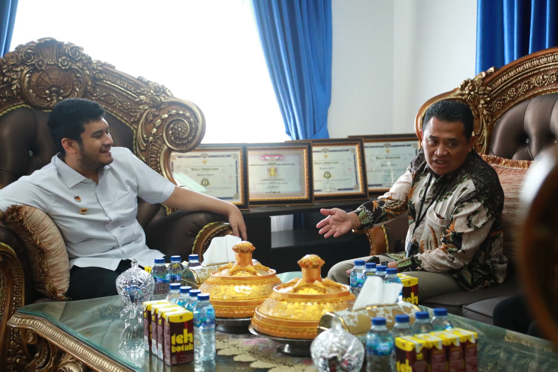 Bupati Buton Audensi dengan PT Telkom